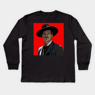 doc holliday Kids Long Sleeve T-Shirt